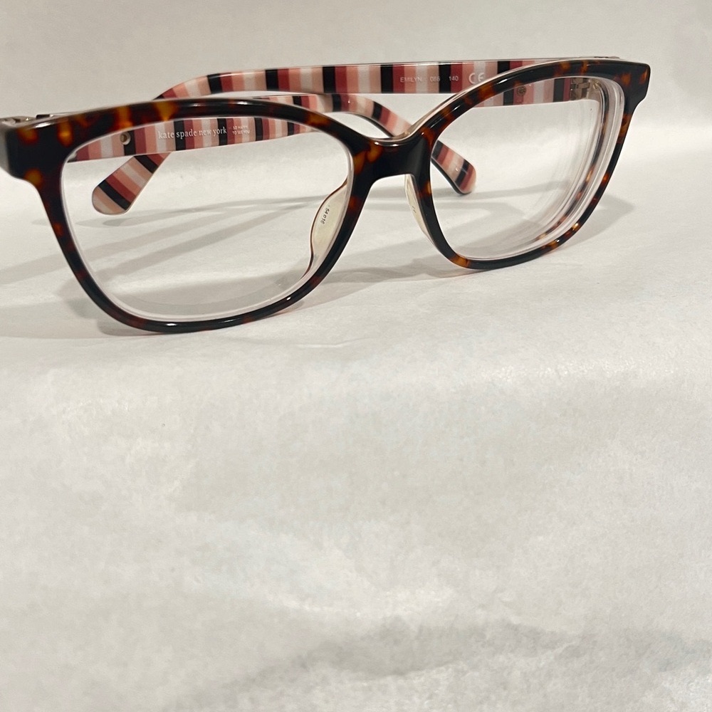 Preloved Kate Spade Emilyn brown and multi color prescription eyeglasses